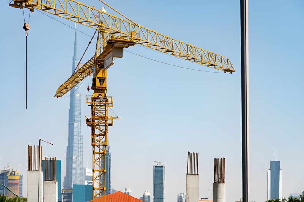 Cranes Used in Dubai Construction Projects